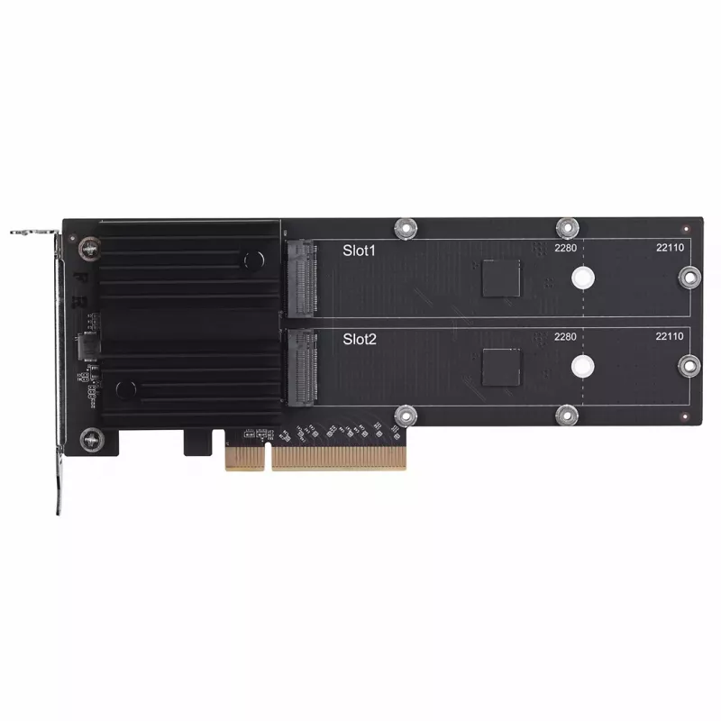 Synology M2D20 M.2 NVMe SSD adapteris PCIe