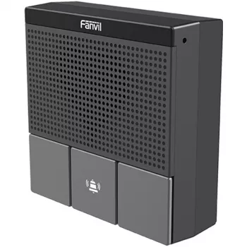 Vidinis ryšio įrenginys Grandstream A10W SIP mini IP54 PoE – sieninis garsiakalbis su apsauga nuo oro sąlygų