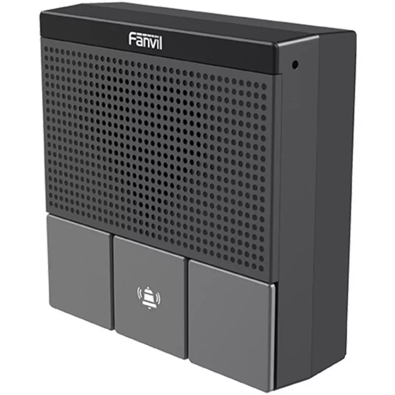 Vidinis ryšio įrenginys Grandstream A10W SIP mini IP54 PoE – sieninis garsiakalbis su apsauga nuo oro sąlygų