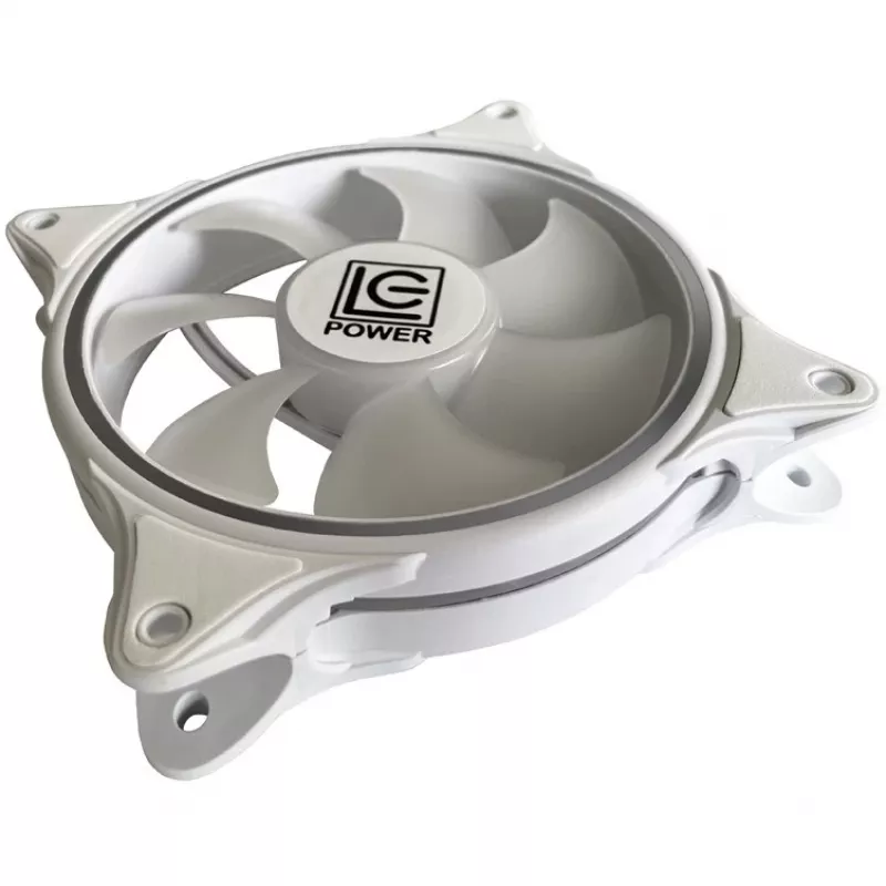 LC-Power LC-CF-120-ARGB-W 120mm ARGB korpuso ventiliatorius - Baltas