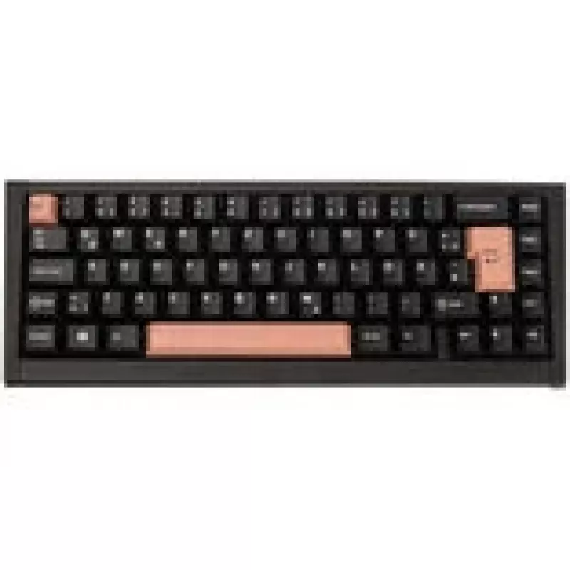 GMK FPTK5052 papildomas klavišų dangtelių rinkinys iš ABS, dvigubo liejimo, ISO ir ANSI, pastelinės rožinės spalvos