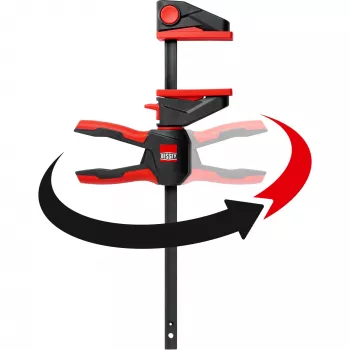 Vienos rankos spaustuvas Bessey EZ360-15 su sukama rankena, 150 mm gylis, 80 mm angos plotis