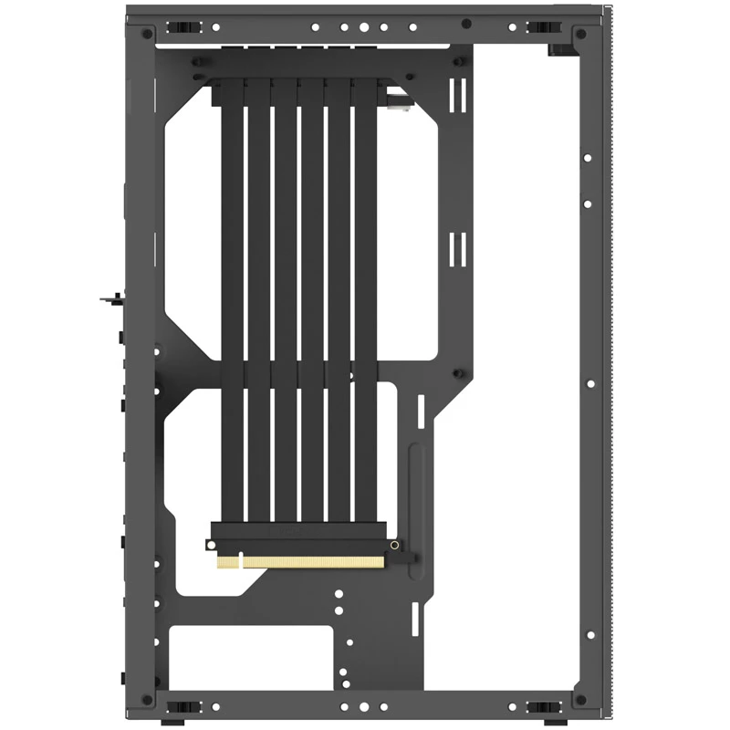 Supd Riser Ribbon Cable - PCIe 4.0, 270mm, juodas
