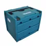 Makita P-84349 MAKSTOR Model 4.5 dėžė įrankiams, 5 stalčiai, mėlyna
