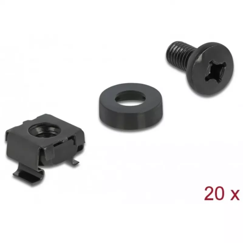 DeLOCK tvirtinimo rinkinys tinklo spintai 66548