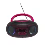 Denver TCL-212BT PINK nešiojamas CD grotuvas Juoda, Rožinė