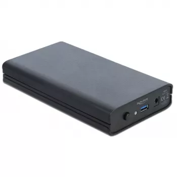 Išorinis HDD korpusas DeLOCK 42612 Juodas 3.5 colio
