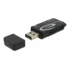 Card Reader DeLOCK Mini USB 2.0 su SD ir Micro SD lizdais