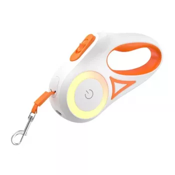 Automatinis pavadėlis šunims Rojeco RSSQYSFG3M-06 — 3 m, oranžinis