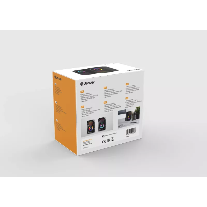 Dvipusis garsiakalbis Denver GAS-500 6 W
