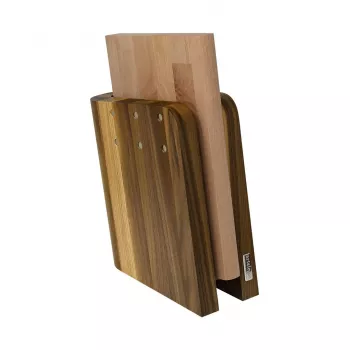 Magnetinis peilių blokas artelegno 86/WL – Riešutmedžio medienos magnetinis peilių laikiklis