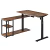 Elektrinis reguliuojamo aukščio stalas ergo office 380623 – maks. aukštis 121 cm, maks. apkrova 70 kg