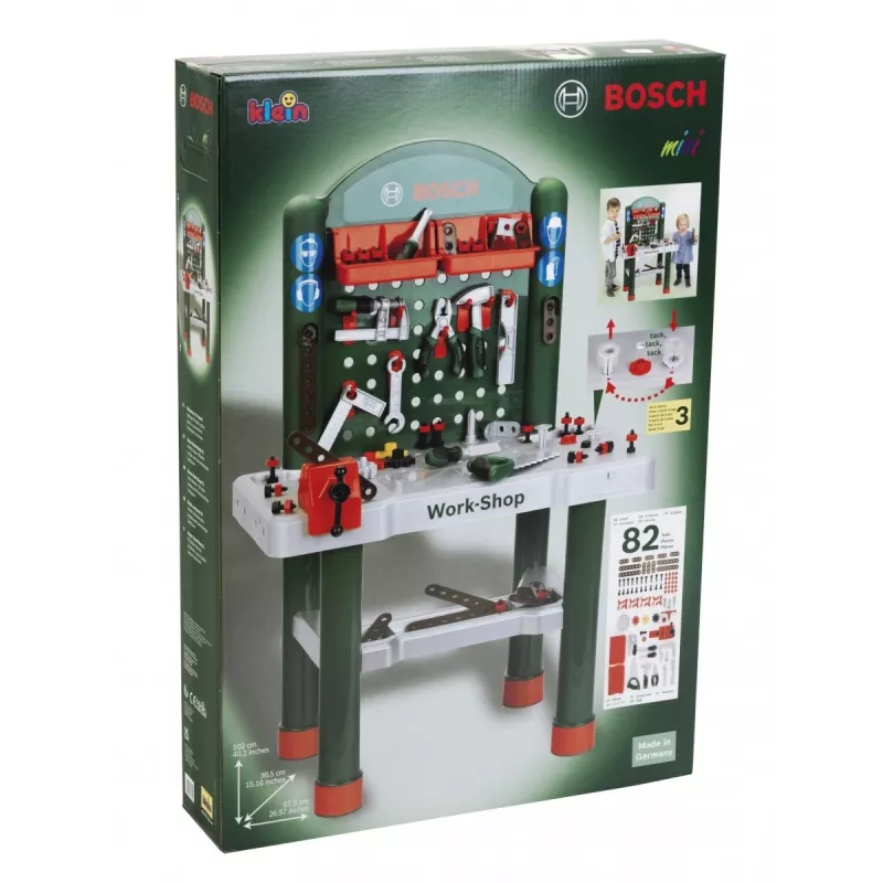 Dirbtuvės Bosch 82 elementai