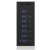ICY BOX IB-AC618 USB 3.2 Gen 1 (3.1 Gen 1) Type-B 5000 Mbit/s Juodas