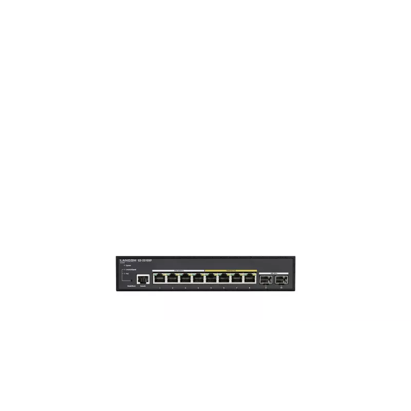 LANCOM GS-3510XP Valdomas L2 2,5G Ethernet (100/1000/2500) Power over Ethernet (PoE) 1U Juodas