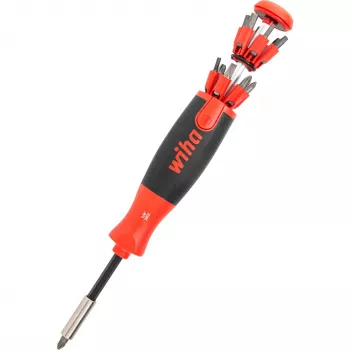 Atsuktuvas su bitų rinkiniu Wiha 38601, LiftUp 25