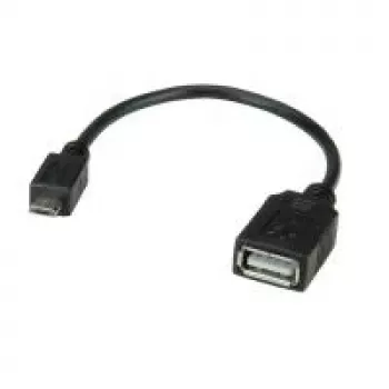VALUE USB 2.0 laidas, USB 2.0 Type Micro B - Type A BU, OTG 0,15 m (11.99.8311)