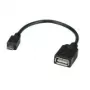 VALUE USB 2.0 laidas, USB 2.0 Type Micro B - Type A BU, OTG 0,15 m (11.99.8311)