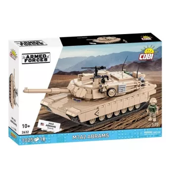 Konstruktorius Cobi M1A2 Abrams 1025 dalių modelis COBI-2632