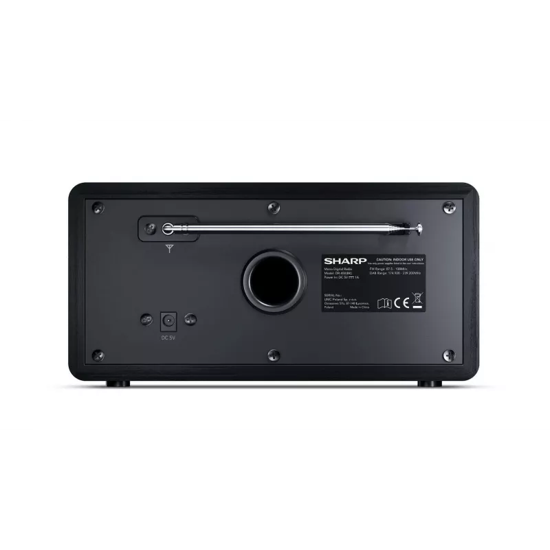 Sharp DR-450 Skaitmeninis Radijo Imtuvas - Juodas