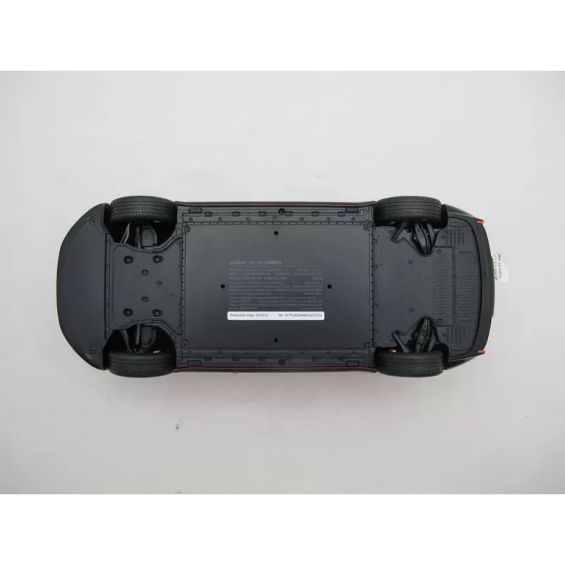 Lieto modelio automobilis Xiaomi SU7 1:18 masteliu, surinktas, W278×D108×H81,5 mm