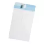 Pašto siuntų lankstomas vokas MAILmedia 51652 C4 su 4 cm atvartu, baltas, 140 g/m², lipnus