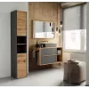 Vonios spintelė Topeshop S30 ANTRACYT/ARTISAN