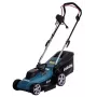 Elektrinė vejapjovė Makita ELM3320, varoma už nugaros, juoda/turkio spalvos, AC