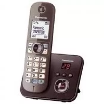 DECT belaidis telefonas Panasonic KX-TG6821GA, rudas