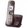 DECT belaidis telefonas Panasonic KX-TG6821GA, rudas
