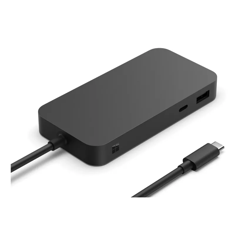 Dokavimo stotelė Microsoft Surface USB4 Dock, juoda, 100 W galios perdavimas