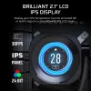 Vandens aušintuvas „Corsair Nautilus 240 RS LCD“ 12 cm Juodas