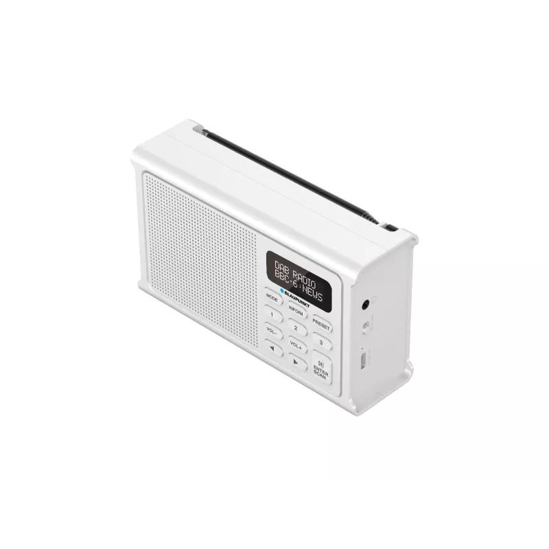 Blaupunkt DR3WH nešiojamas radijas baltas