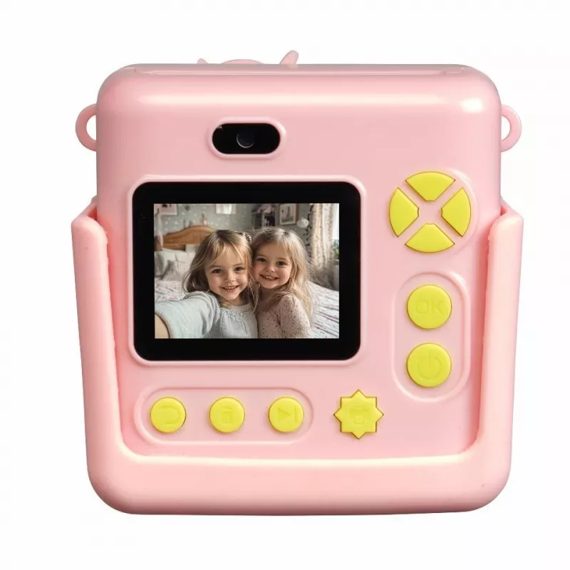 Momentinė spausdinimo kamera Denver KPC-1363RO ROSE rožinė 600g
