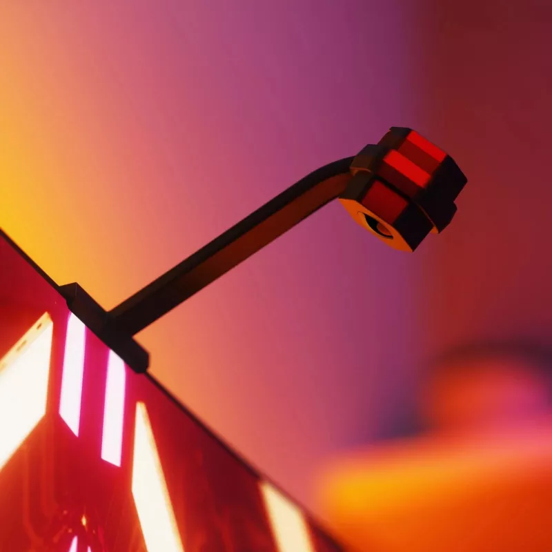 „Nanoleaf 4D V2“ TV ekrano veidrodinis rinkinys su šviesos juostomis (televizoriams ir monitoriams iki 65 colių) | 24 W | Daugiaspalvis RGB