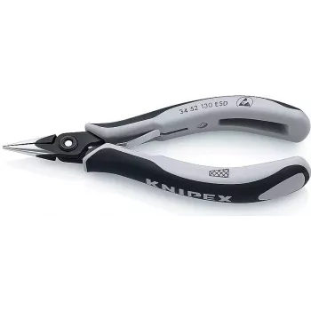 Replės KNIPEX 34 52 130 ESD, chromo vanadžio plienas, juoda, pilka, 130 mm, 61 g
