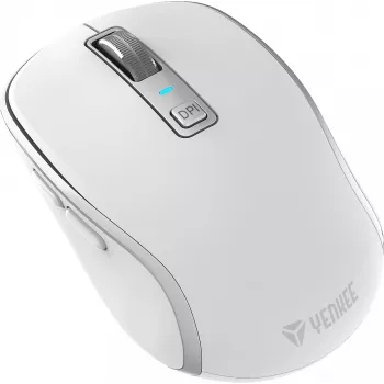 Bevielė pelė DUAL WiFi+Bluetooth, įkraunama baterija, 5 mygtukai
