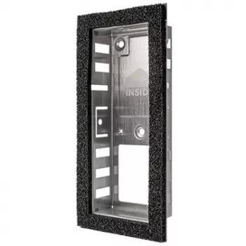 Įleidžiamo montavimo dėžutė DoorBird D1101V juodas nerūdijantis plienas 40 mm