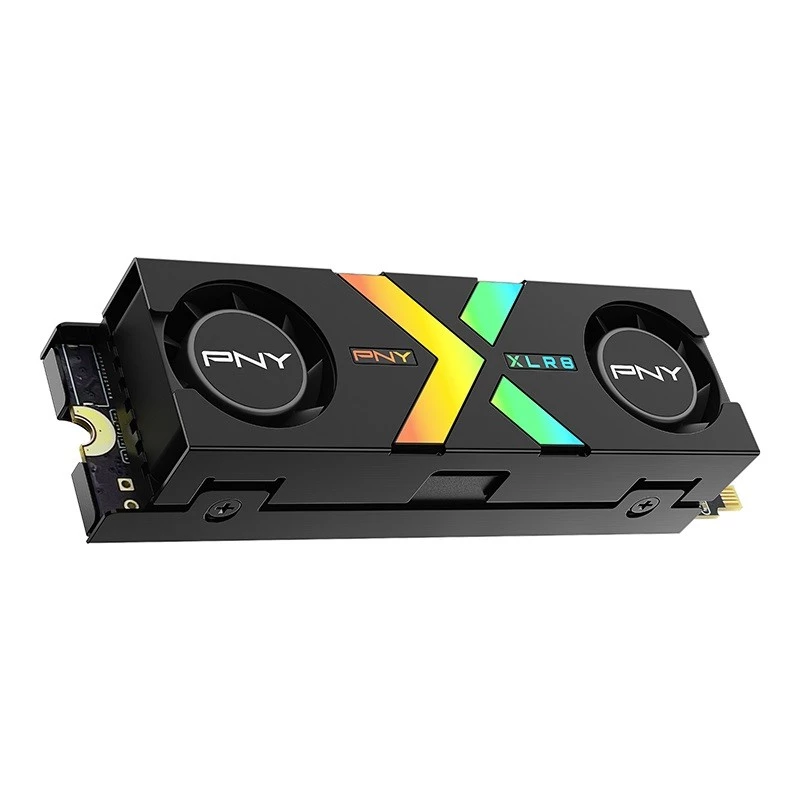 PNY XLR8 CS3150 1 TB M.2 2280 NVMe SSD diskas, PCIe 5.0, su radiatoriumi