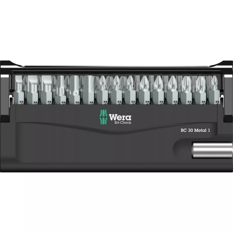 Bitų rinkinys Wera BC 30 Metal 1