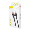 Mobiliojo telefono laidas Baseus Raudonas 1m USB A USB C