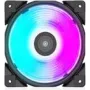 120 mm korpuso ventiliatorius PCCOOLER HALO-RGB, 1000–2000 RPM, RGB apšvietimas