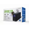 Gembird EG-UPS-035 nepertraukiamo maitinimo šaltinis (UPS) Line-Interactive 2 kVA 1200 W 5 AC išėjimai