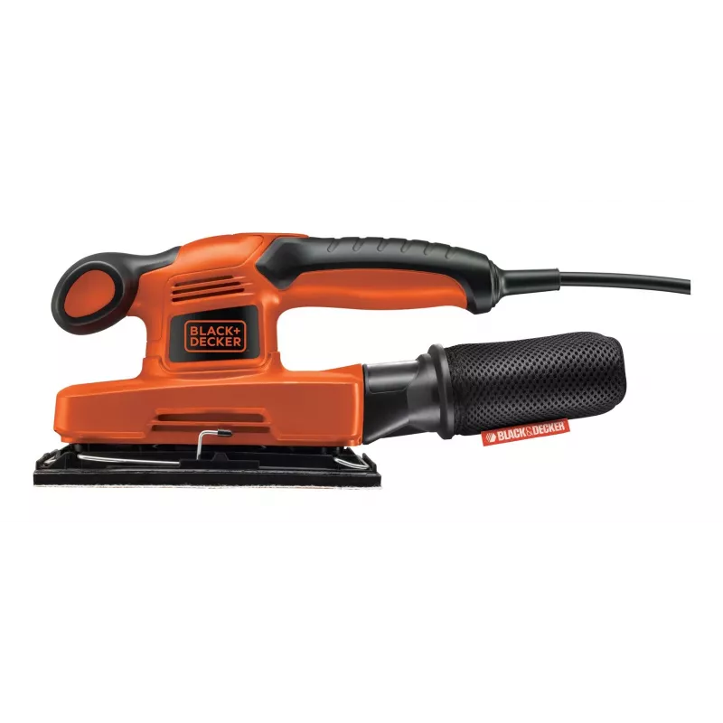 Black & Decker KA320EKA-QS 240 W orbitinis šlifuoklis, oranžinis