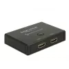 DeLock HDMI 2:1 jungiklis dvipusis 4K 60 Hz