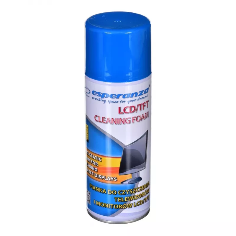 Valymo putos ekranams ESPERANZA ES119 — 400 ml LCD/TFT/Plasma, įvairiaspalvė