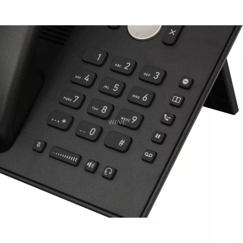 Snom D120 – VoIP telefonas su trijų krypčių skambučiais, SIP, juodas (4361)