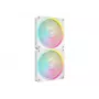 Ventiliatorių rinkinys Corsair iCUE LINK LX140 RGB CO-9051032-WW 140 mm 2 vnt. 2000 RPM Baltas