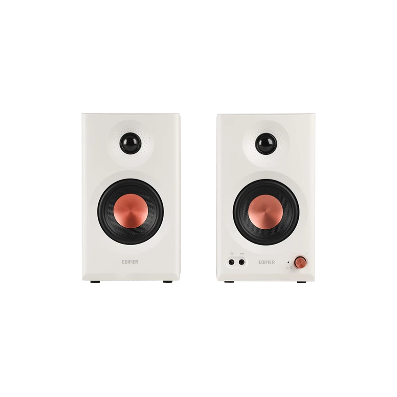 Edifier MR3 aktyvūs monitoriniai garsiakalbiai, 18W x 2, balta spalva, Bluetooth