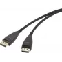 Renkforce DisplayPort jungiamasis kabelis [1x DisplayPort kištukas - 1x DisplayPort kištukas] 20 m Juodas (RF-3770962)